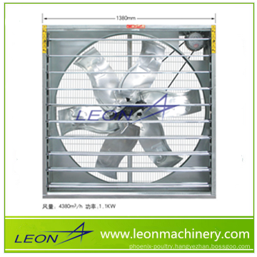 LEON series centrifugal exhaust fan with stainless steel punching fan blades